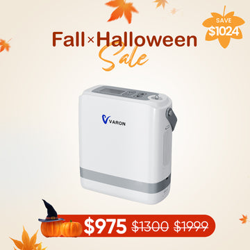 New Arrival VARON  1-8L Pulse Flow Portable Oxygen Concentrator NT-08G